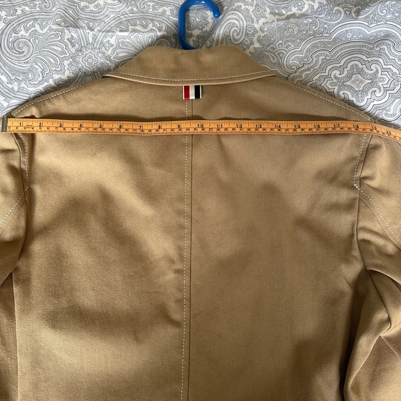 Thom Browne Tan Trench Coat - Picture 13 of 15